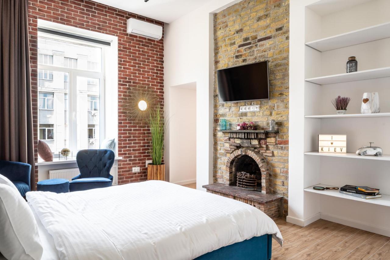 קייב Proreznaya Apartments מראה חיצוני תמונה